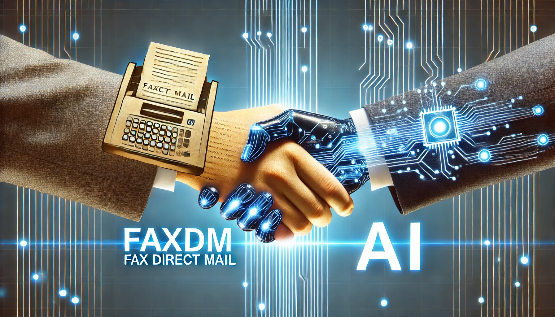 便利な送信方法を備えたFAXDM